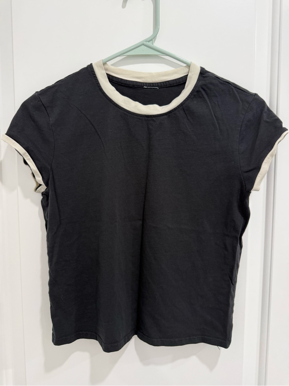 Cotton raglan baby tee